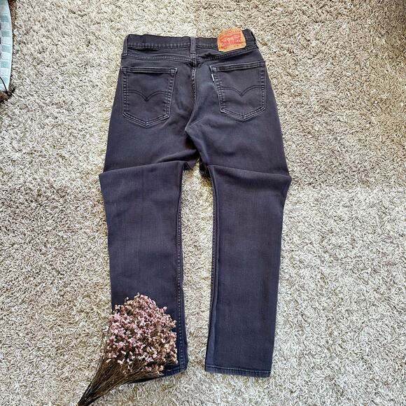 Levi’s 514 Jeans Gray White Tab Denim Faded Men’s Size 30x32 S - Picture 1 of 9